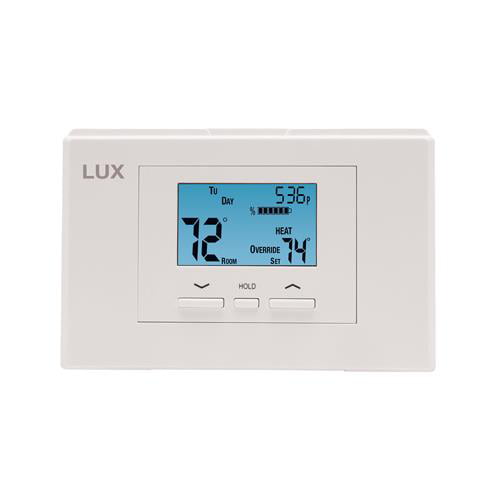 Lux Products TX100E 7-Day Programmable Thermostat White for sale online 
