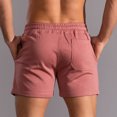 thumbnail image 5 of cllios Mens Sweat Shorts 3 Inch Inseam Casual Gym Workout Gym Shorts Elastic Waist Jogger Lounge Shorts for Running with Drawstring Pockets, 5 of 6