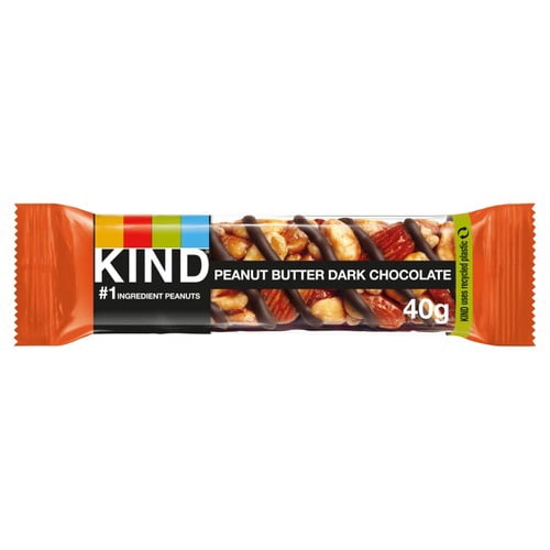 KIND Peanut Butter & Dark Chocolate Snack Bars Multipack 12 x 40g, British Import (Pack of 3)