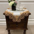 thumbnail image 5 of Lojalitet Embroidered Lace Cream Tablecloth, Classic Beige Table Cloth Home Party, 5 of 5
