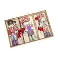 thumbnail image 2 of 9 colgantes de cascanueces para árbol de Navidad, resistentes, de 3,2 x 8,7 cm cada uno, decorativos. Estilo C, 2 of 9