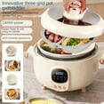 thumbnail image 4 of Intexca 4L Electric Pressure Cooker 1000W - Smart Multi-Cooker with LED Panel, Non-Stick Pot & Auto Pressure Control, 4 of 7