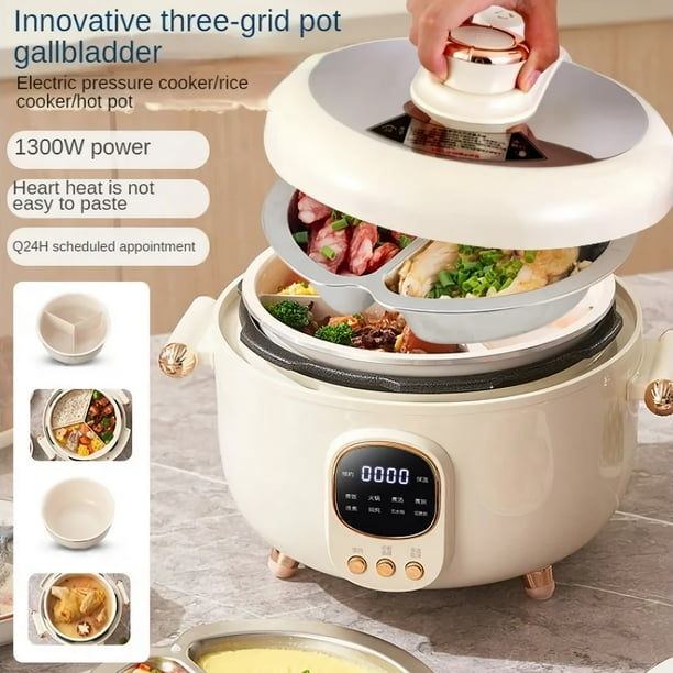 Intexca 4L Electric Pressure Cooker 1000W - Smart Multi-Cooker