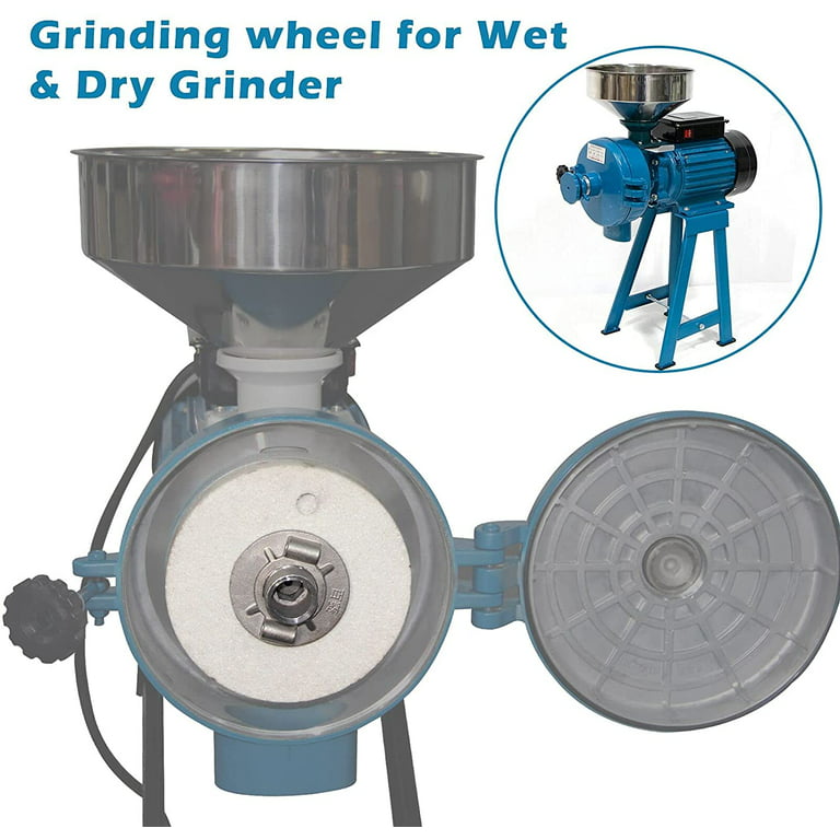 Feed & Grain Grinding Mill Electric 110v Includes all 9 Grinder Plates &  Legs