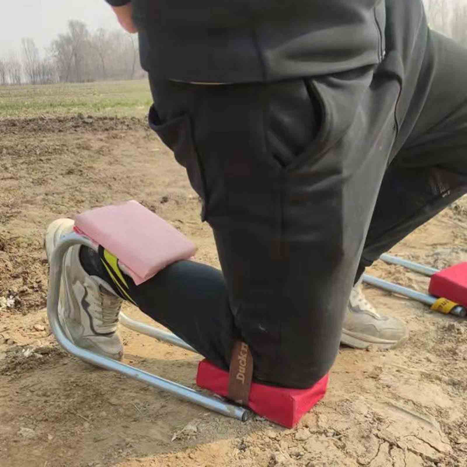 Fankiway Knee Pad Artifact Garlic Scoopging Stool Vegetable Planting Agricultural Work Tool Old Cold Leg Bricklayer Kneeling and Squatting Exercise To Avoid injury