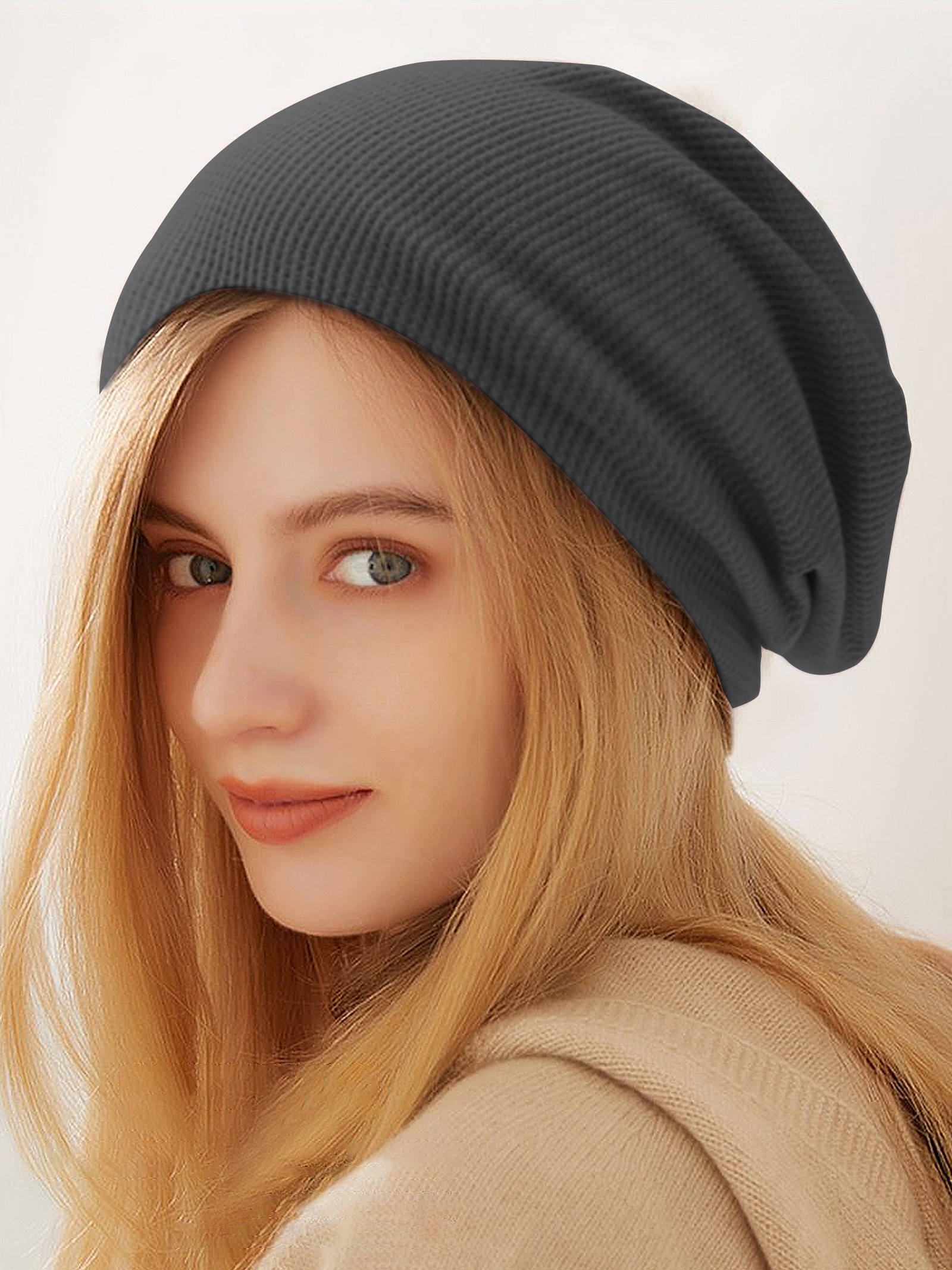 ROSVIGOR Beanies Women Slouchy Beanie Caps Lightweight Running Beanie