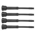 thumbnail image 1 of Milking Machine Liner, 4Pcs Milk Liner Rubber Teat Cup Liner, Durable Soft Texture, For Home Milking Machines, 1 of 8