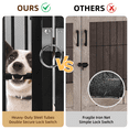 thumbnail image 2 of RichYa 52 Inch Corner Dog Crate Furniture, Wooden Dog Kennel Furniture Style for Large Dogs, Indoor Heavy Duty Dog House TV stand, End Table, Side Table, Brown, 2 of 7