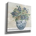 thumbnail image 2 of Epic Graffiti 'Feeling Blue II' by Cindy Jacobs, Canvas Wall Art, 12"x12", 2 of 2