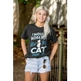 thumbnail image 4 of Crazy Cat Ladies Funny Gym Workout Women's Plus Size Graphic Tee Brisco Brands 2X, 4 of 5