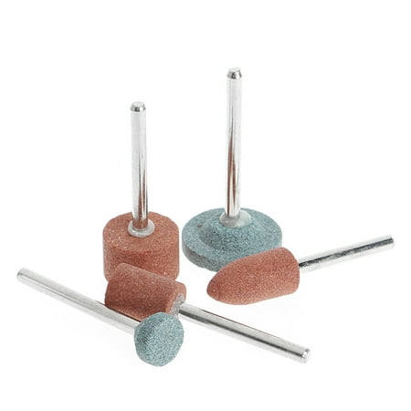 

Sardfxul 5Pcs 3mm Shank Wheel for Head Grinding Polishing Electric Grinder Power Tool