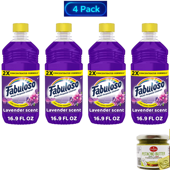 Fabuloso Multi Surface All Purpose Floor Cleaner, Lavender Scent, 16.9 fl oz