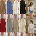 thumbnail image 4 of Batwing Sleeve Women Oversize Loose Cardigan Lightweight Cover, 4 of 5