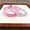 Pink With Card, variant on Wwjd Letter 2-piece Set Natural Stone Braided Bracelet Punk