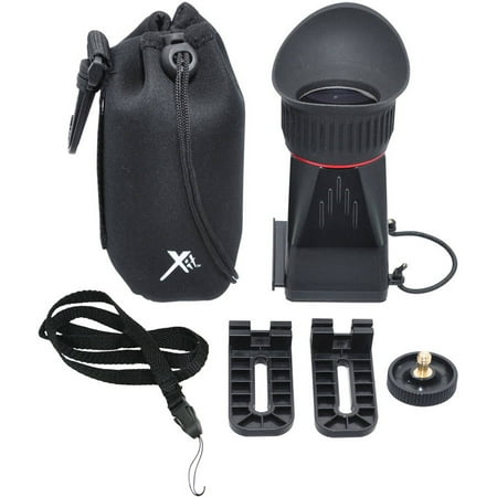 ADJUSTABLE LOCK-IN-PLACE LCD VIEWFINDER 3.4X