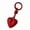 Color;Red, variant on Heart Keyring Korean Styles Keychain Pendant Car Key Chain Creative Keyrings Backpack Hanging Ornaments Bag Charm