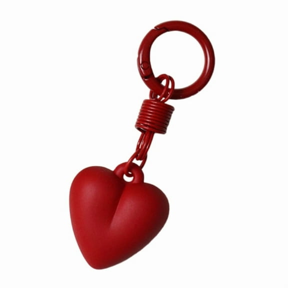 Heart Keyring Korean Styles Keychain Pendant Car Key Chain Creative Keyrings Backpack Hanging Ornaments Bag Charm