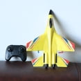 thumbnail image 3 of Control remoto Avión RC Modelo de alta velocidad Espuma Incorporado Gyro Ala fija Planeador para adultos Principiantes, Rojo 2 Baterías Amarillo 2 Baterías, 3 of 9