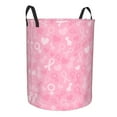 thumbnail image 2 of Daiia breast Cancer Awareness Laundry Hamper With Handles Large Storage Basket/Toy Organizer/Dirty Clothes Collapsible Waterproof For College Dorms, Bedroom,Bathroom, 2 of 8