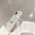 thumbnail image 3 of Cartoon Funny Crocodile Frog Clear Soft Phone Case Compatible with iPhone Case (Clear,iPhone 12 Pro), 3 of 6
