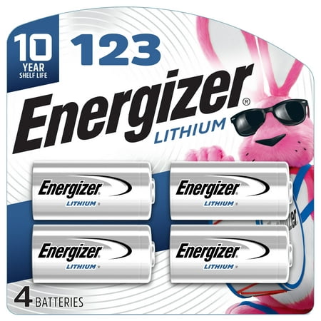 UPC 039800130679 product image for Energizer 123 Lithium Batteries (4 Pack)  3V Photo Batteries | upcitemdb.com