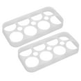 thumbnail image 4 of Fyearfly 2 Recipientes para Huevos De 8 Rejillas para Refrigerador, Ranuras Independientes, Recipiente Transparente para Huevos para Cocina, Nevera, Almacenamiento De Huevos Y Bandeja para Huevos, 4 of 5