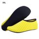 thumbnail image 3 of Wosthever 1 par de zapatos de playa antideslizantes de secado rápido calcetines descalzos cómodos bajo el agua Deportes acuáticos Amarillo 3XL, 3 of 6