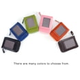 thumbnail image 6 of Genuine Leather Holder Zipper Credit Card Wallet RFID Credit Card Wallet with ID Card Window, 6 of 6