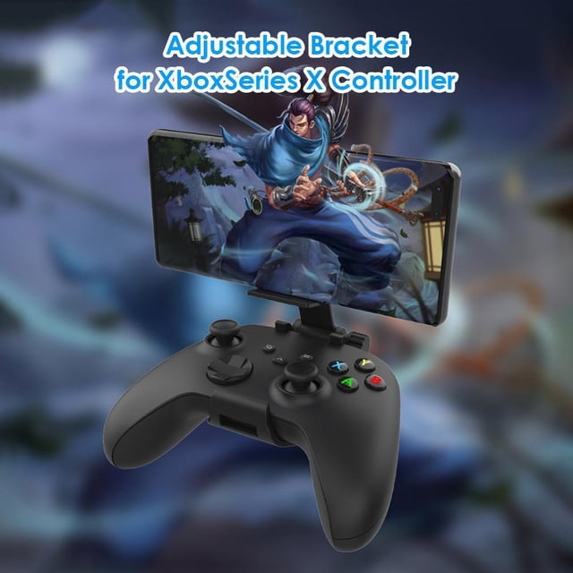 Para Xbox Series X S Controlador Soporte para teléfono Clip ajustable para juegos móviles