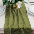 thumbnail image 2 of Weddingstar Velvet Table Runner - Emerald Green, 2 of 2