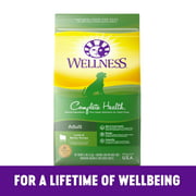 Wellness Complete Health Lamb & Barley Recipe Dry Dog Food, 15 lb