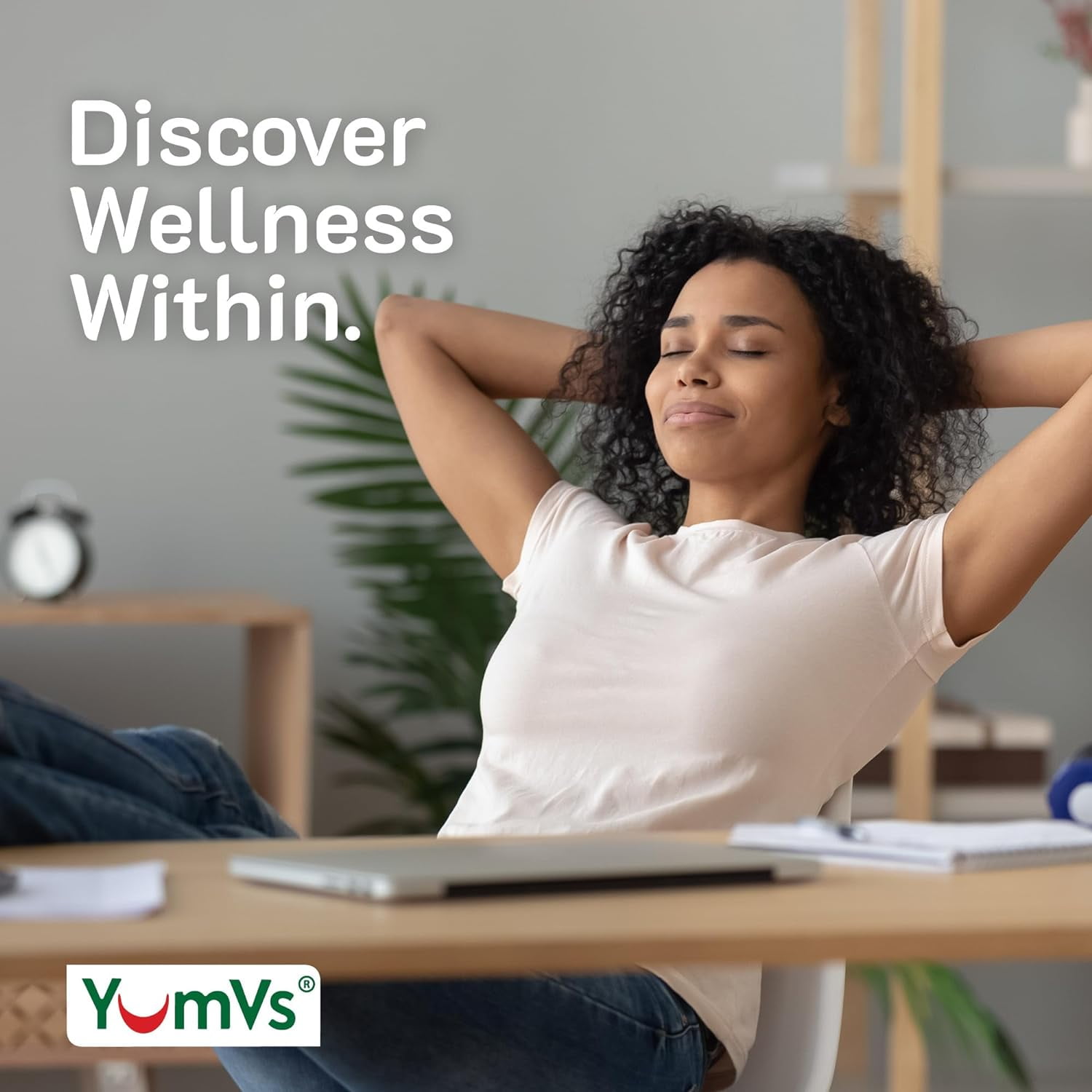YUM-V's Multivitamin with Iron Gummies Multi Vitamins for Adults, Grape 2-Pack at 60 Pcs./Pack