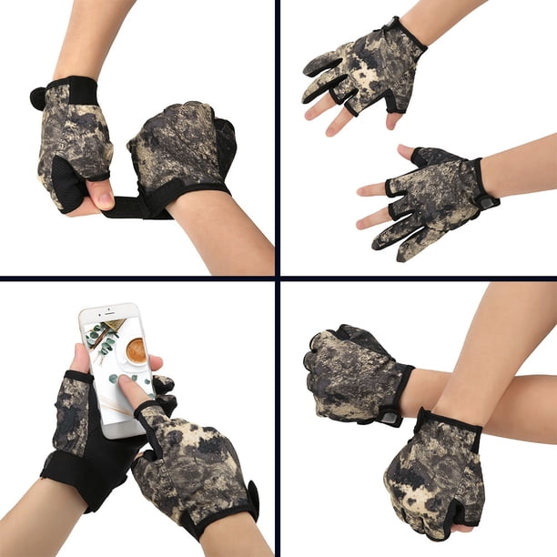 Guantes de pesca, 1 par de guantes de pesca Guantes Equipo de pesca Eficiencia maximizada