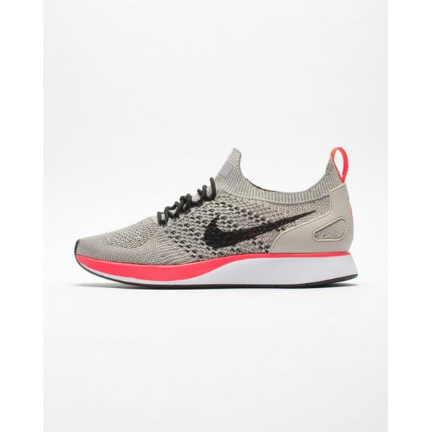 Nike Womens Nike Air Zoom Mariah Flyknit Racer String Black White Solar Red Walmart Com Walmart Com