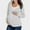 Silver#04, variant on Yteetum Hoodies for Women Maternity Oversized Zipper Breast Feeding Pregnant Nursing Hooded Sweatshirt Womens Casual Solid Plus Size Drawstring Loose Fits Soft Hood Sweatshirt Top Fall Spring Clothes