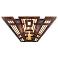 thumbnail image 1 of Quoizel Applique Murale de Poche Classic Craftsman Transitionnelle 2 Lumières B10 Cand Verre, 1 of 2