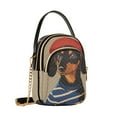 thumbnail image 7 of FORMRS Crossbody Bag for Women Quilted Travel Shoulder Cell Phone Purse with Chain Strap Handbag, Dog Artist, 7 of 7