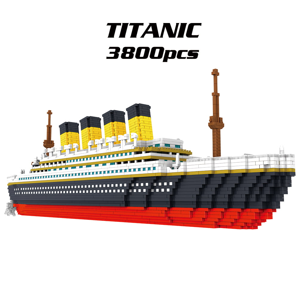 titanic lego set walmart