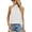 White, variant on BadPiggies Women's Sleeveless Tie Halter Neck Summer Tops Loose Casual Tank Top Blouse Shirts (S, Green)