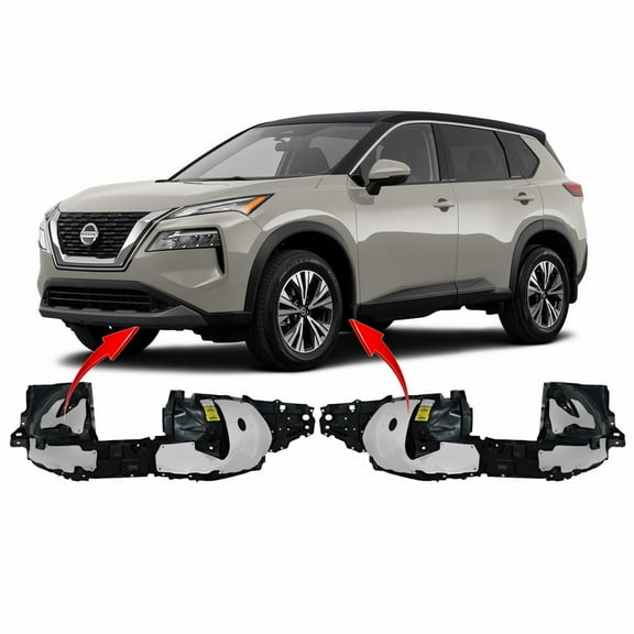 DCP Set of 2 Fender Liners for Nissan Rogue 2017-2022 NI1248167 NI1249167 638416MA0A