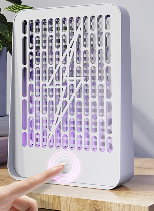 Onemayship Bug Zapper Light Purple & Night Light USB Charged 5V-2W-1200MA ABS Material