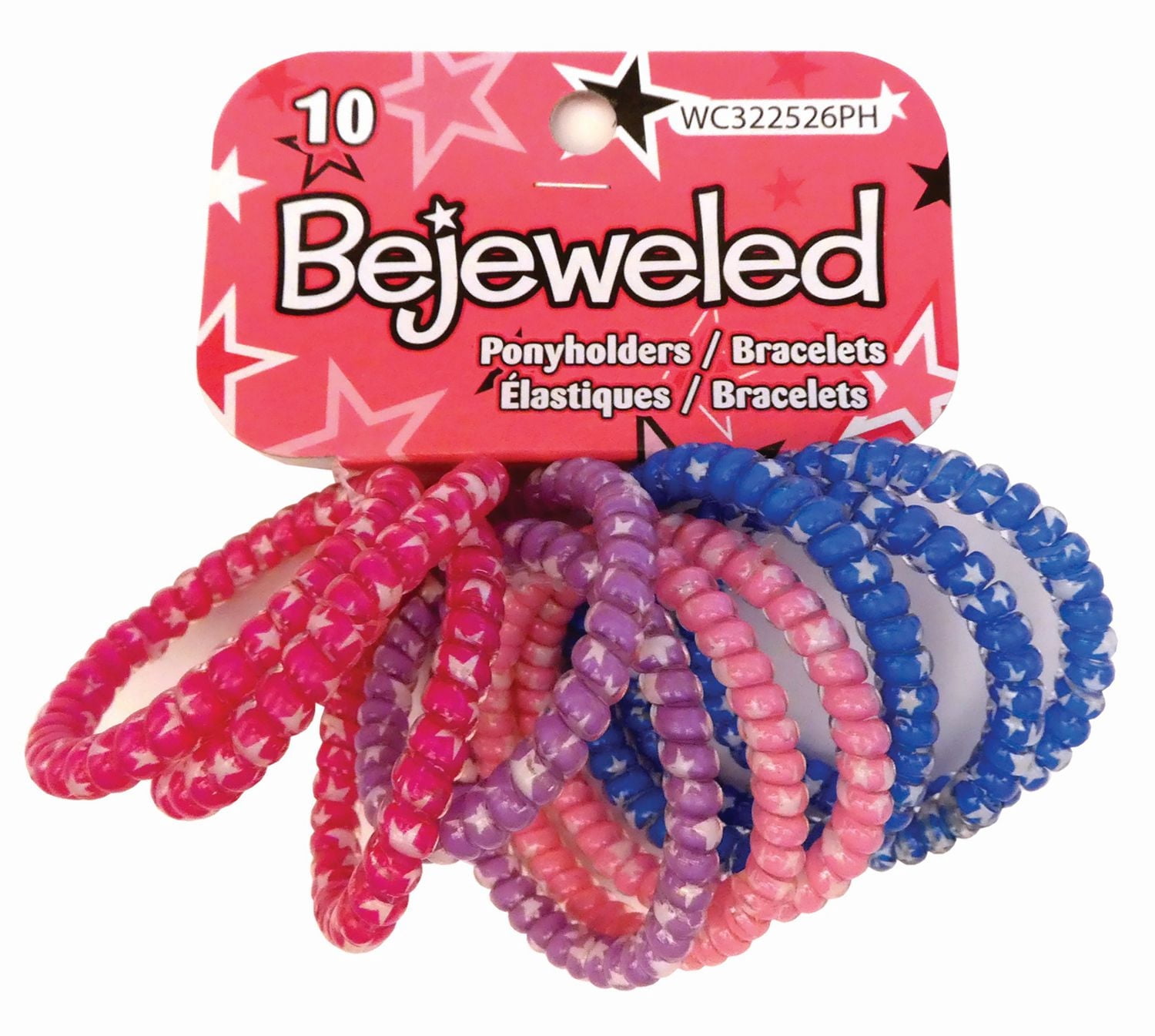 unbrand Bejeweled 10 Skinny Prtd Coils