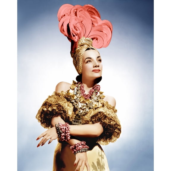 That Night In Rio Carmen Miranda 1941. ��� �20Th Century Fox Film Corporation Tm & Copyright/Courtesy Everett Collection Photo Print (16 x 20)