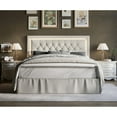 thumbnail image 1 of Gianna Tufted Upholstered Platform Bed Warm Grey - Queen, 1 of 5