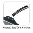 thumbnail image 2 of Tramontina PrimaWare 11 in Aluminum Nonstick Square Griddle - Steel Gray, 2 of 5