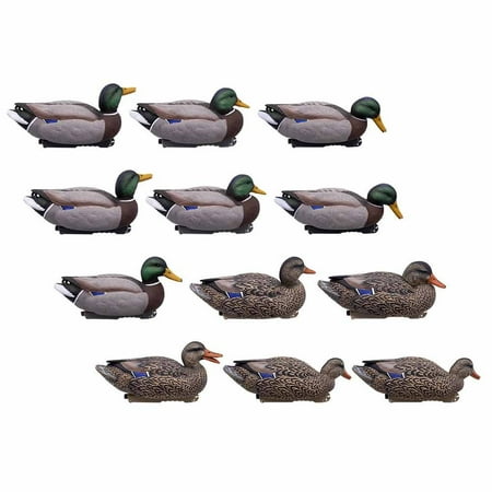 Final Approach HD Series Floating Mallard Duck Decoys - 12 Pack