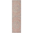 thumbnail image 2 of SAFAVIEH Windsor Daquan Traditional Runner Rug, Fuchsia/Blue, 3' x 12', 2 of 7