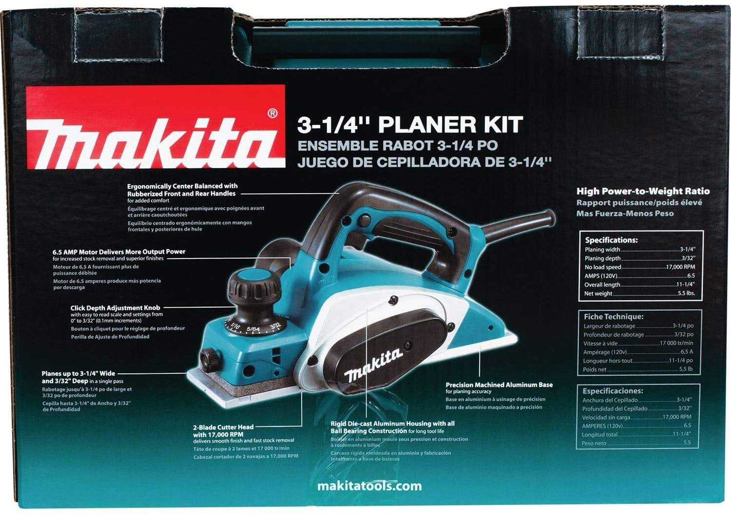 Makita KP0800K 3-1/4-Inch Planer Kit