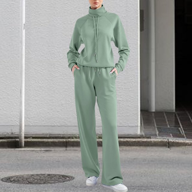 Pyhlmscde Ensemble de Survêtement Décontracté à Manches Longues pour Femmes, Ensemble de Pyjama pour Femmes, Tenues d'Automne pour Femmes