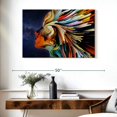 thumbnail image 3 of Elephant Stock Abstract Star Profile Wall Art - People Canvas Canvas - 39" x 26", 3 of 8